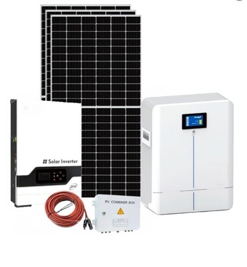 Hệ thống lưu trữ năng lượng mặt trời lai 5KW