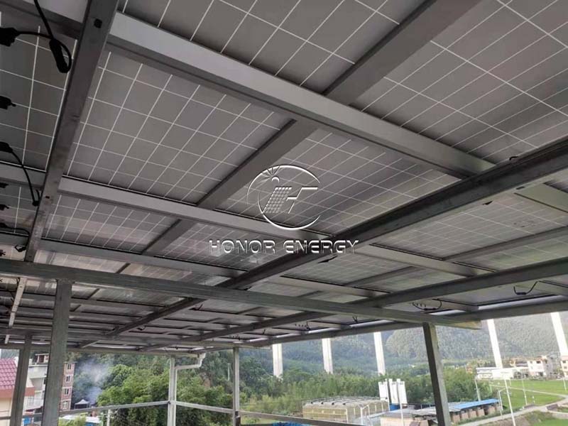 Steel Solar BIPV Mount