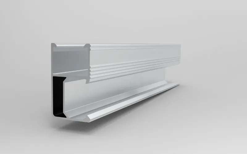 Đường ray gắn năng lượng mặt trời bằng nhôm R45