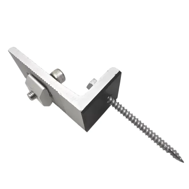 Chân chữ L gắn năng lượng mặt trời