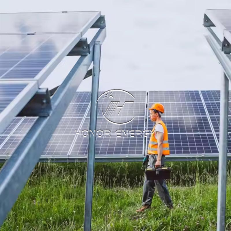 Thép nhiều loại trang trại năng lượng mặt trời